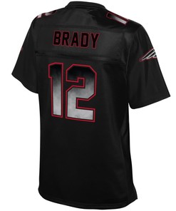 Tom Brady New England Patriots Nfl Pro Line Womens Pro Line Smoke Fashion Jersey - Black