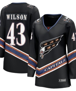 Tom Wilson 43 Washington Capitals Special Edition 2.0 Breakaway Women Jersey - Black