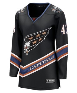 Tom Wilson 43 Washington Capitals Special Edition 2.0 Breakaway Women Jersey - Black