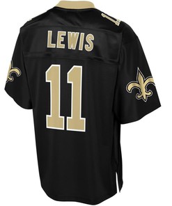 Tommylee Lewis New Orleans Saints Nfl Pro Line Team Color Player Jersey - Black
