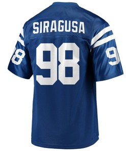 Tony Siragusa Indianapolis Colts Nfl Pro Line Retired Player Jersey - Royal
