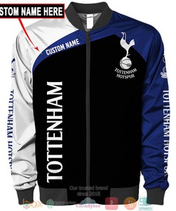 Tottenham Hotspur FC Custom Name Bomber Jacket