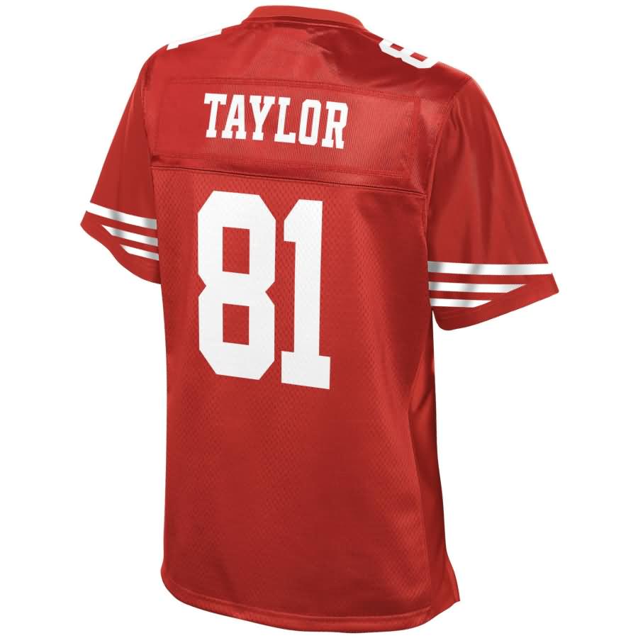 Trent Taylor San Francisco 49ers Nfl Pro Line Womens Team Color Player Jersey - Scarlet