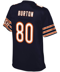 Trey Burton Chicago Bears Nfl Pro Line Womens Team Color Player Jersey - Navy