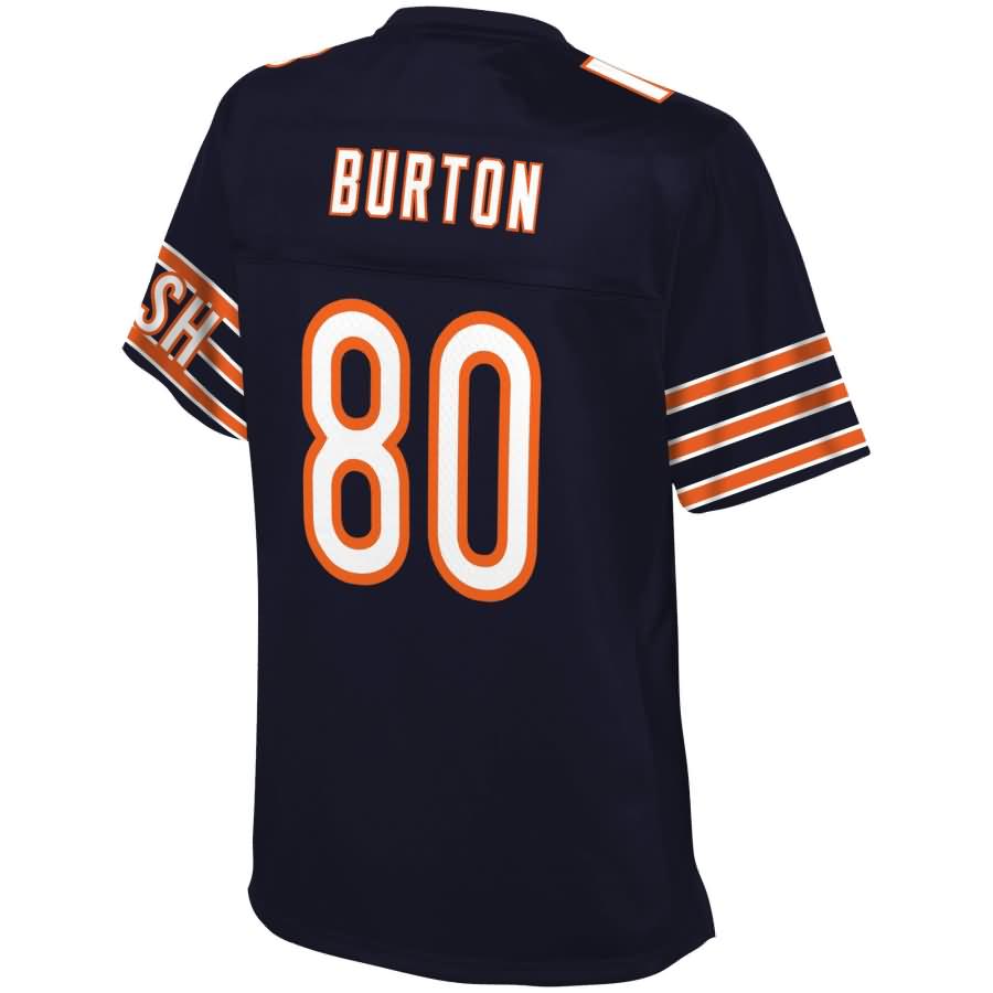 Trey Burton Chicago Bears Nfl Pro Line Womens Team Color Player Jersey - Navy