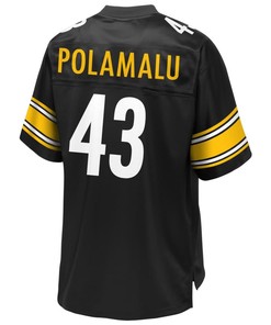 Troy Polamalu Pittsburgh Steelers Nfl Pro Line Retired Player Jersey - Black