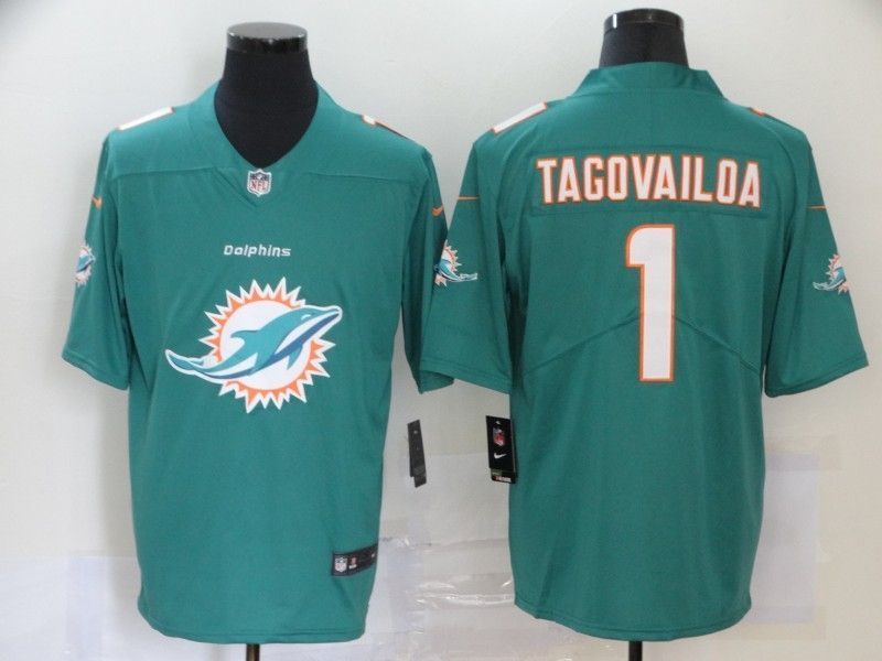 Tua Tagovailoa #1 Nfl 2020 Blue Jersey