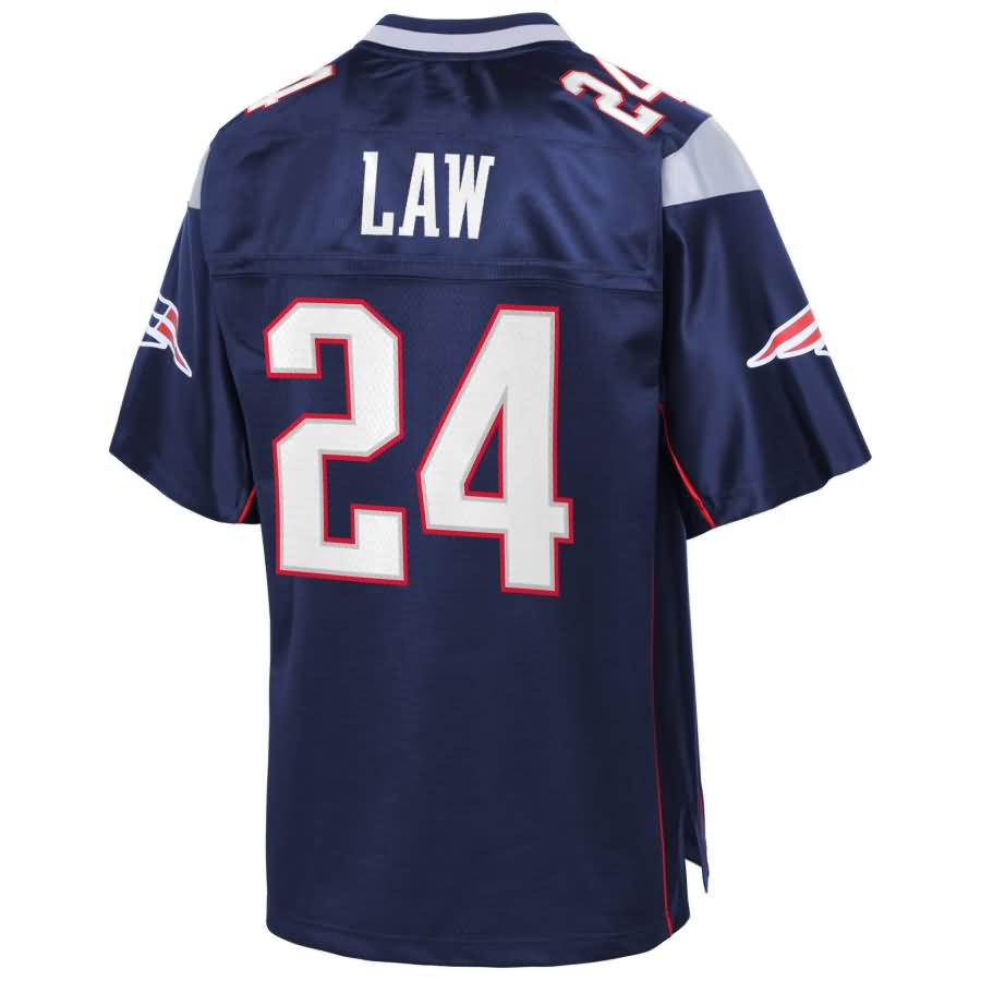 Ty Law New England Patriots Nfl Pro Line Retired Team Player Jersey - Navy