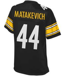 Tyler Matakevich Pittsburgh Steelers Nfl Pro Line Womens Player Jersey - Black