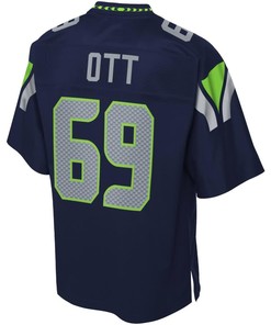 Tyler Ott Seattle Seahawks Nfl Pro Line Player Jersey - College Navy