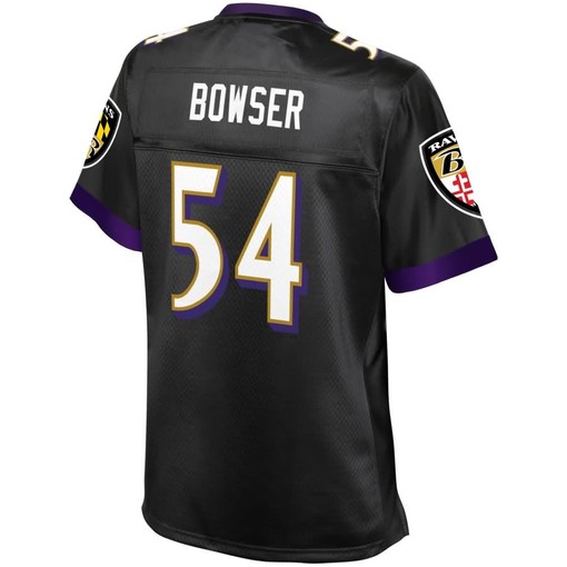 Tyus Bowser Baltimore Ravens Nfl Pro Line Womens Alternate Player Jersey - Black