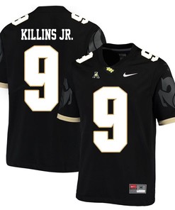 UCF Knights Black Adrian Killins Jr. College Football Jersey