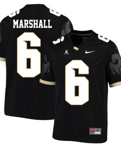 UCF Knights Black Brandon Marshall College Football Jersey