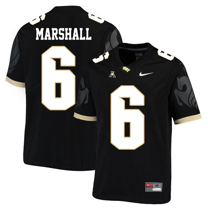 UCF Knights Black Brandon Marshall College Football Jersey