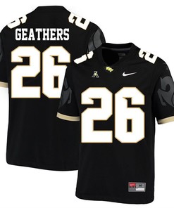 UCF Knights Black Clayton Geathers College Football Jersey