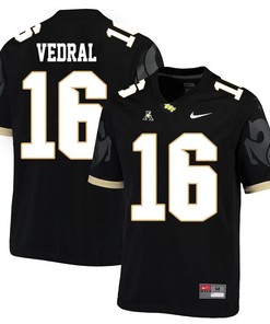 UCF Knights Black Noah Vedral College Football Jersey