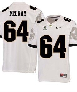 UCF Knights White Justin McCray College Football Jersey
