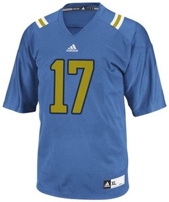 UCLA Bruins #17 Brett Hundley Blue Football Jersey