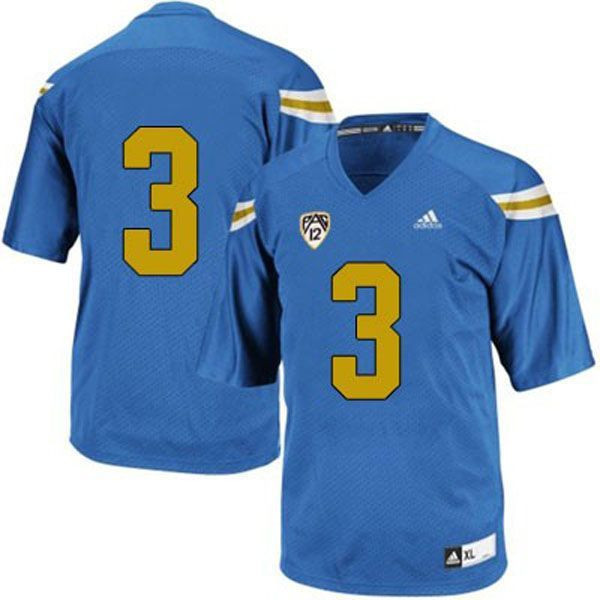UCLA Bruins #3 Josh Rosen Blue Football Jersey