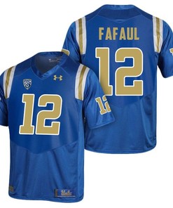 UCLA Bruins Royal Mike Fafaul College Football Jersey
