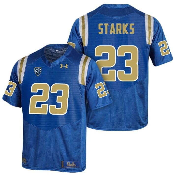 UCLA Bruins Royal Nate Starks College Football Jersey