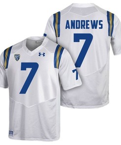 UCLA Bruins White Darren Andrews College Football Jersey