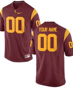 USC Trojans Cardinal Customized Football Jersey