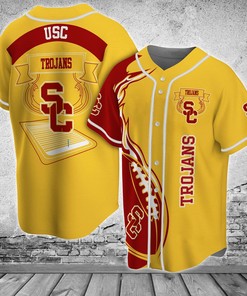 USC Trojans NCAA Baseball Jersey Shirt Classic
