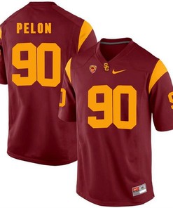 USC Trojans Red Claude Pelon College Football Jersey