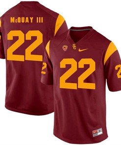 USC Trojans Red Leon McQuay III College Football Jersey