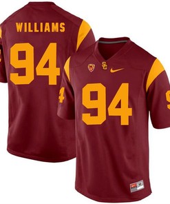 USC Trojans Red Leonard Williams College Football Jersey