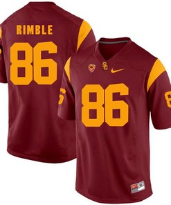 USC Trojans Red Xavier Grimble College Football Jersey