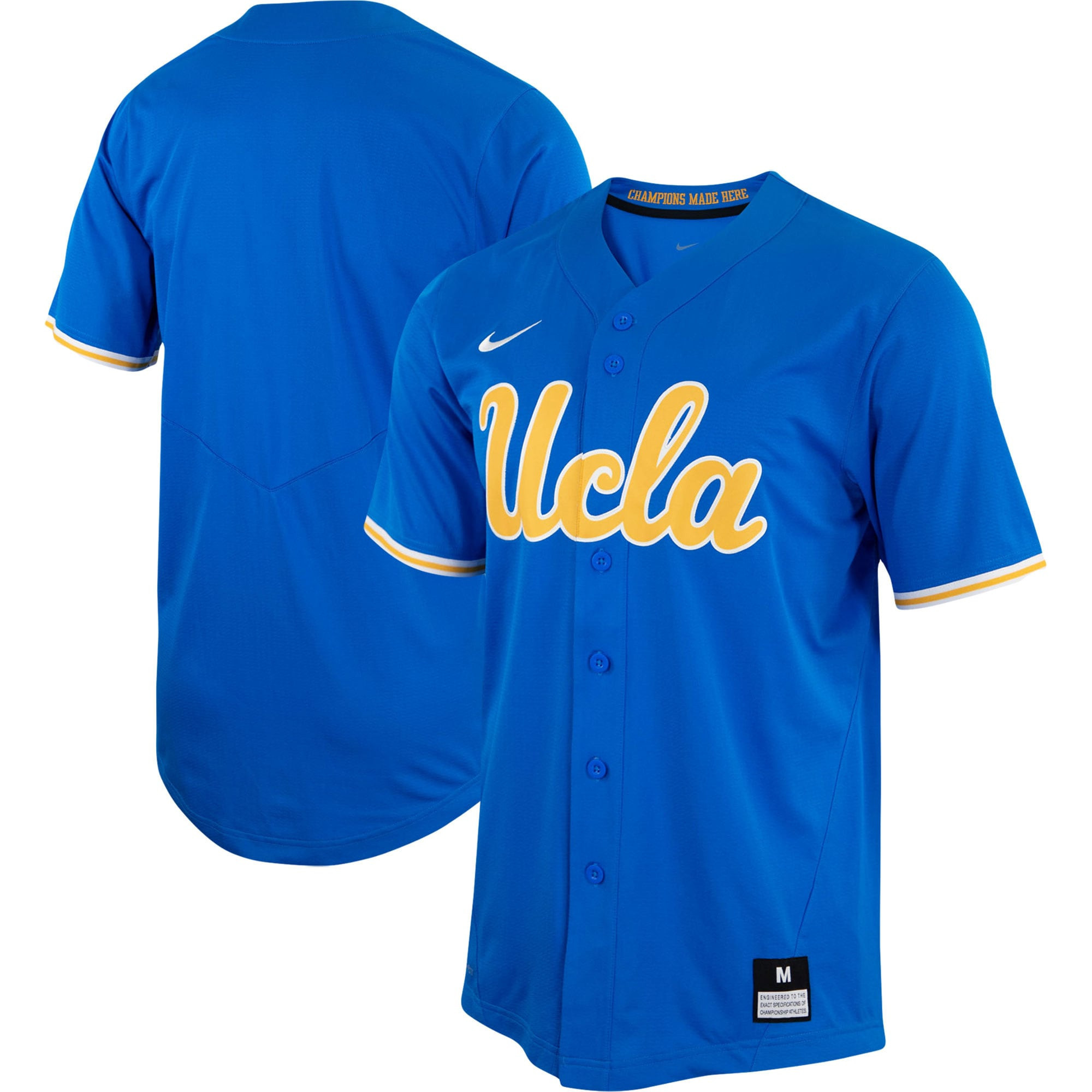 Ucla Bruins Replica Baseball Jersey Blue Ncaa