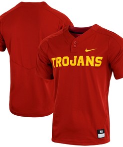 Usc Trojans Replica Vapor Elite Two-button Baseball Jersey - Cardinal Ncaa