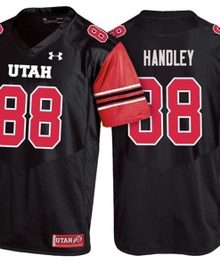 Utah Utes Black Harrison Handley College Football Jersey
