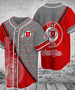 Utah Utes NCAA Baseball Jersey Shirt For Fans