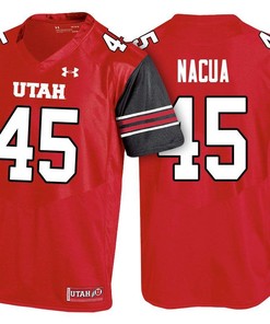 Utah Utes Red Samson Nacua College Football Jersey