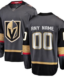 Vegas Golden Knights Home Breakaway Custom Jersey - Black