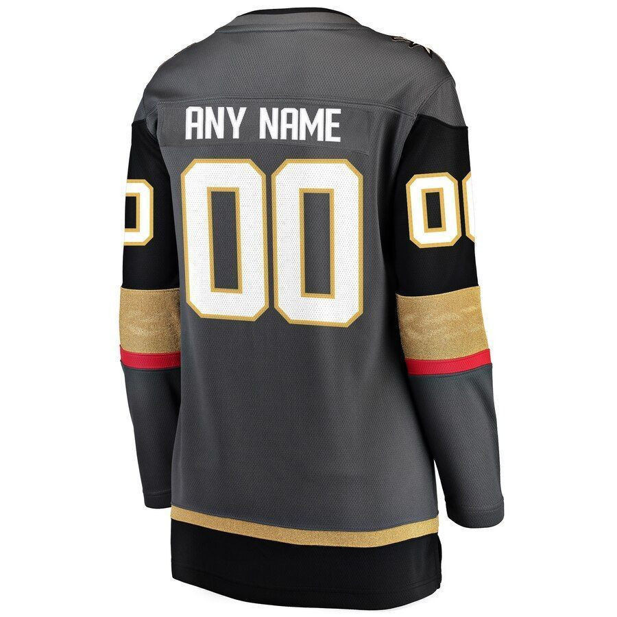 Vegas Golden Knights Women's 2018 Stanley Cup Final Bound Home Breakaway Custom Jersey - Black