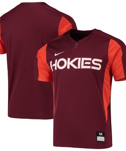 Virginia Tech Hokies 2-button Replica Baseball Jersey - Maroon Ncaa