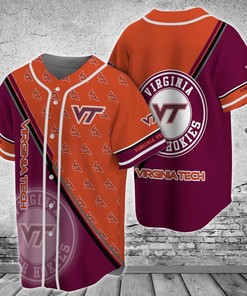 Virginia Tech Hokies NCAA Baseball Jersey Shirt For Fans