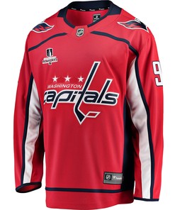 Washington Capitals Dmitry Orlov 9 Home 2022 Stanley Cup Playoffs Breakaway Men Jersey - Red