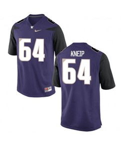 Washington Huskies Purple A.J. Kneip College Football Jersey