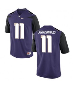 Washington Huskies Purple K.J. Carta-Samuels College Football Jersey