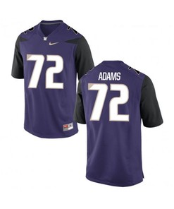 Washington Huskies Purple Trey Adams College Football Jersey