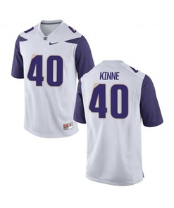 Washington Huskies White Ralph Kinne College Football Jersey