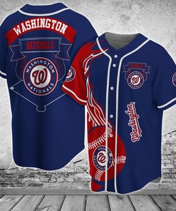 Washington Nationals MLB Baseball Jersey Shirt Classic