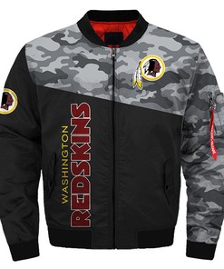 Washington Redskins Camo Jacket