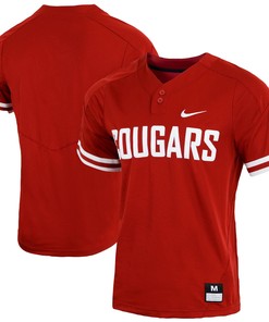 Washington State Cougars Replica Vapor Elite Two-button Baseball Jersey - Crimson Ncaa