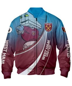 West Ham United FC Hammerhead Edition Bomber Jacket